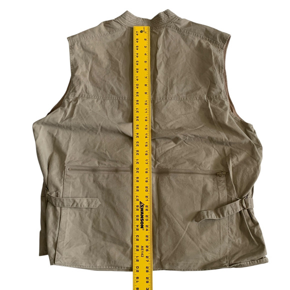 L.L Bean Men's Size XL Tropic Weights Utility Hunting Travel Safari VTG Vest - Picture 5 of 16